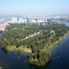 Ostrov Gänsehäufel/Insel Gänsehäufel